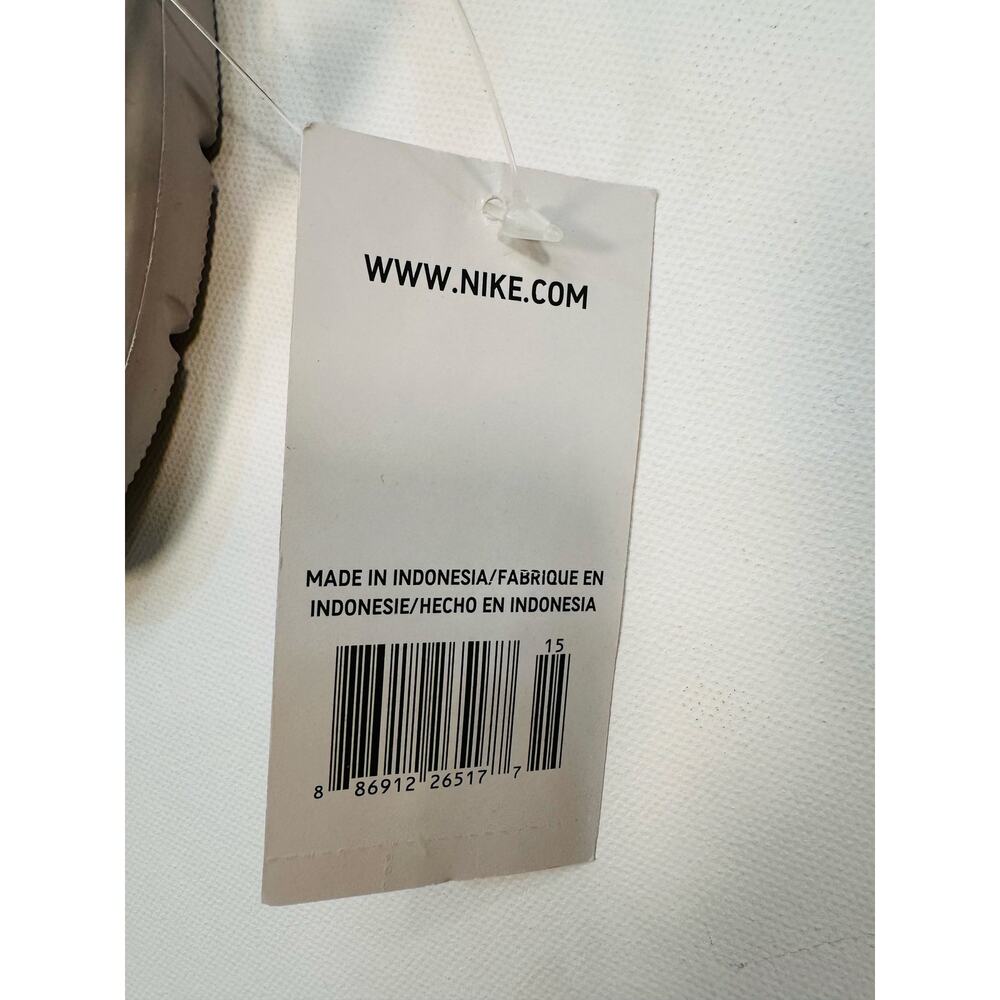 Nike Women’s Ultra Comfort Thong Sandals in Grey and Neon Orange Size 6 - Picture 7 of 7